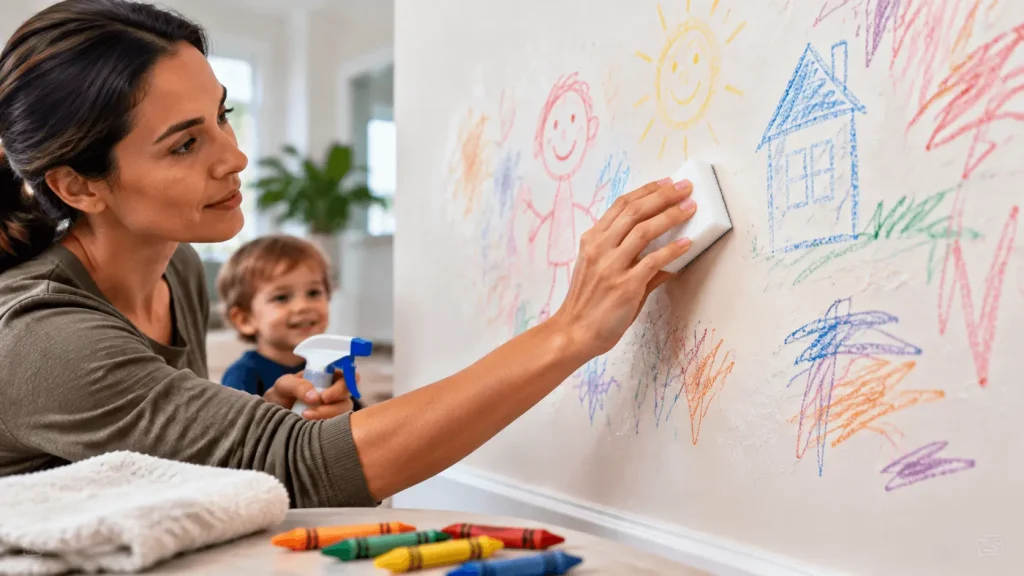 How to Remove Crayon Marks from Walls in Bay Area Homes